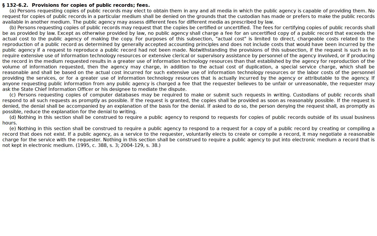 Guilford County court record copy fees and certification statute