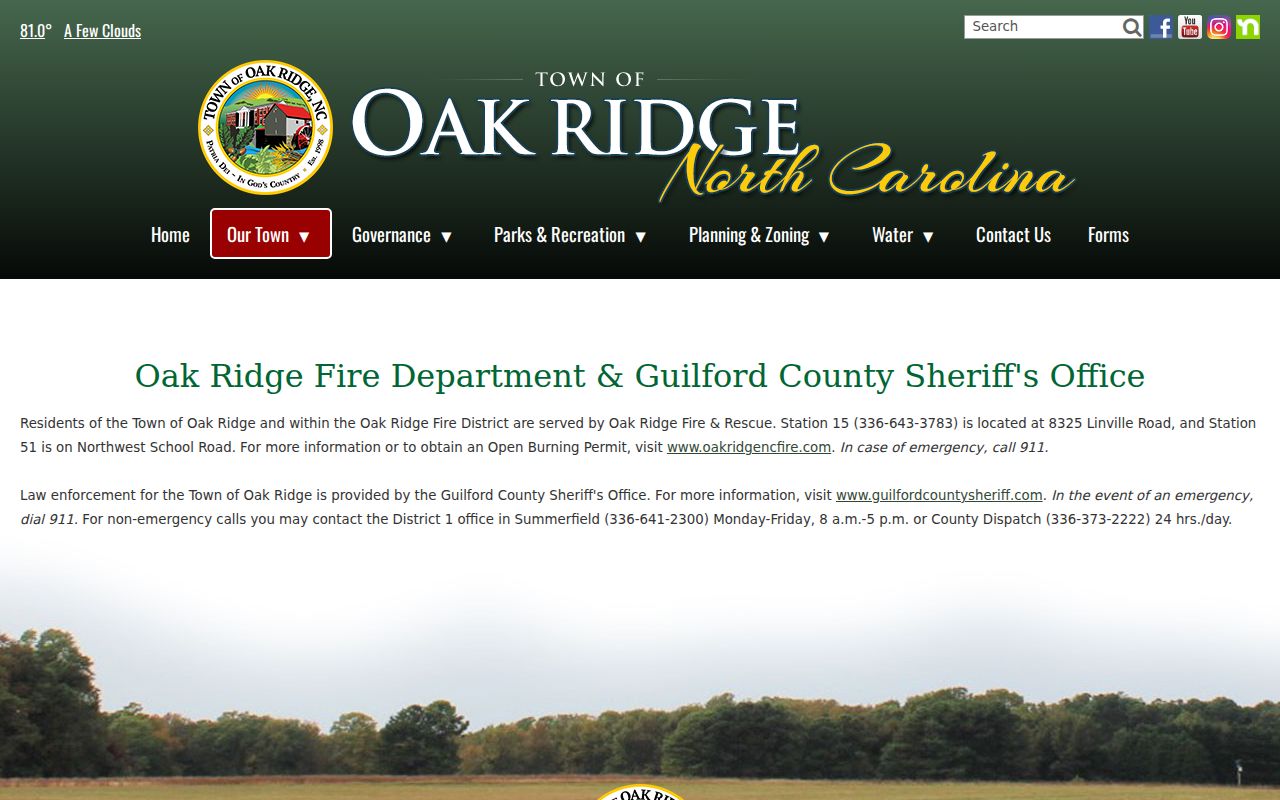 Oak Ridge court records distinguished from Sheriff agency records