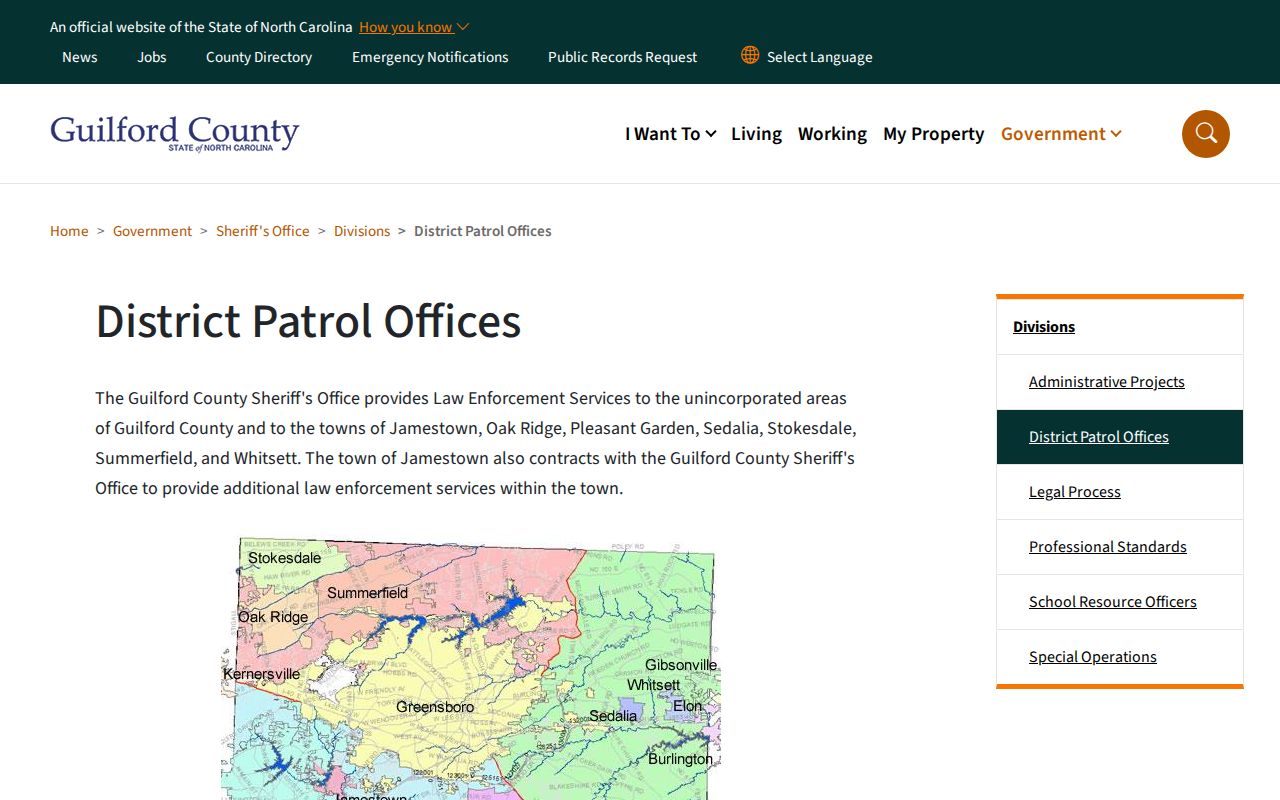 Summerfield court record access distinction from Sheriff District 1